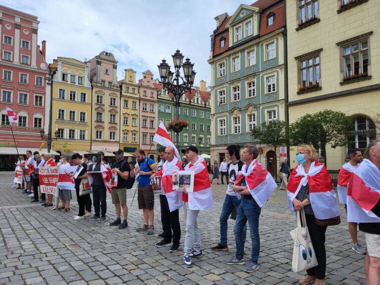 Акцыя салідарнасці 21 траўня ў падтрымку палітзняволеных Беларусі