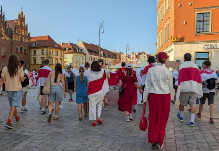 РАДЫЁ РАЦЫЯ: Беларусы Уроцлава правялі акцыю да ўгодкаў 2020